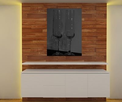 כוסות ליין שקופים גוון כהה 9282 -46