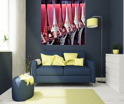 אייפל בשורה באדום לבן 3781 -2