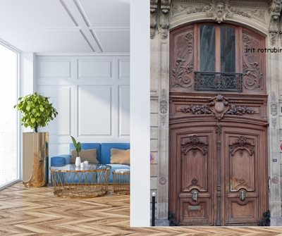 דלת חומה ברחוב סאנט לזר 3788 -5