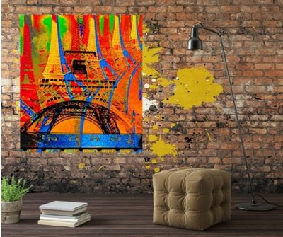 אייפל צבעוני 00-0016