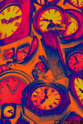 שעונים עתיקים צבעונים A 0383 -88