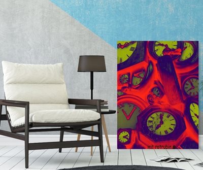 שעונים עתיקים צבעונים 88-C 0383