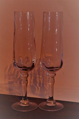 כוסות ליין שקופים גוון וורוד (1 ) 9282 -46