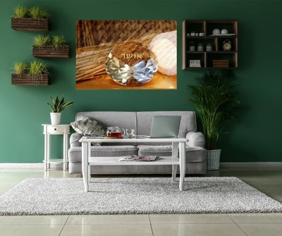 קולאז' יהלום אושר נר שיבולים וברכה 0053-00