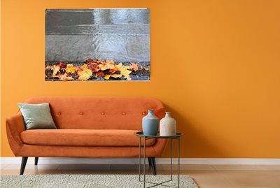 עלי שלכת כתומים 3949- 43