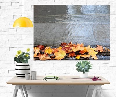 עלי שלכת כתומים 3949- 43