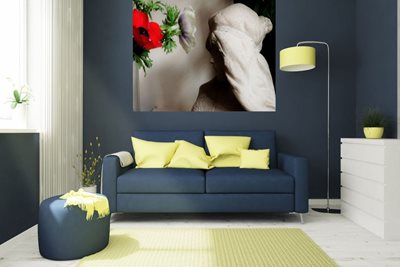 פסל דלילה עם כלנית אדומה 8118 -59