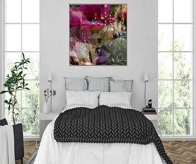 קולאז' זוג בקפה עם כוס יין 9-4012