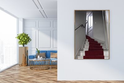 מדרגות פריזאיות באדום 3358- 16