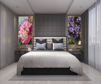 פרח כחול 2040 -57 / וורוד 7974 -53