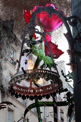 מנורה וכלנית אסימטרי 00144 גוון דארק