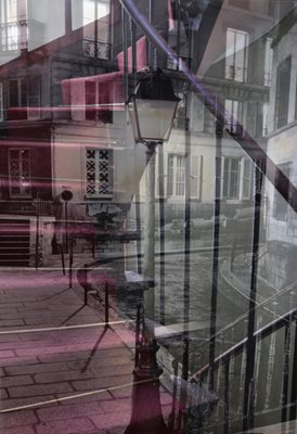 קולאז' פנס בודד 00148