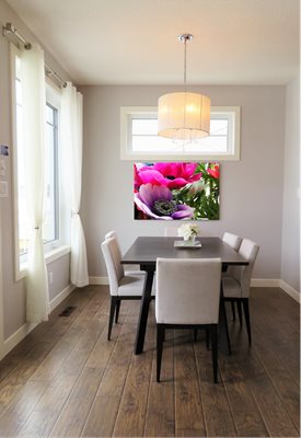 פינת אוכל בסגול