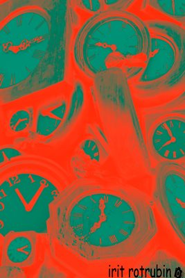 שעונים עתיקים צבעונים 88-B 0383