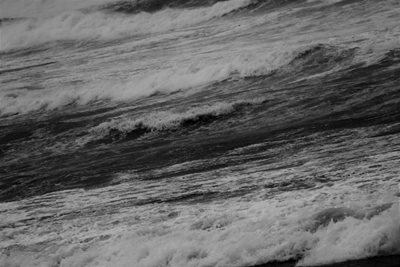 ים סוער במרינה בשחור לבן 4553 -14